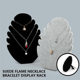 Folding Jewelry Display Stand for Bracelets and Necklaces