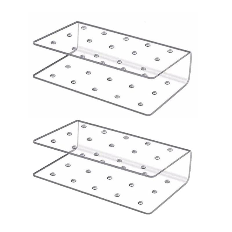 2pcs Transparent Lollipop Holder Rack Christmas Display Stand
