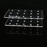2pcs Transparent Lollipop Holder Rack Christmas Display Stand