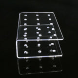 2pcs Transparent Lollipop Holder Rack Christmas Display Stand