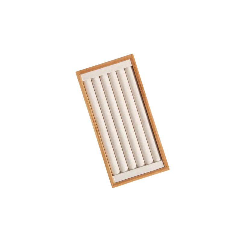 Portable Jewelry Display Holder Replacement Lints Cushion Tray Case Container