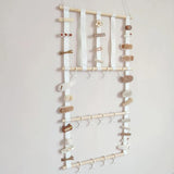 4-Layer Hair Pin Holder with Hooks for Jewelry Display