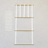 4-Layer Hair Pin Holder with Hooks for Jewelry Display