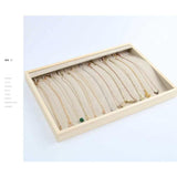 Tabletop Bracelet Necklace Display Tray Pendant Jewelry Holder