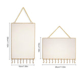 Wall Mounted Jewelry Holder with Hooks