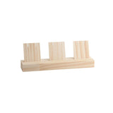 Wood Ear Stud Display Holder Portable Detachable Storage E