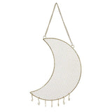 Moon Star Jewelry Rack Earrings Organizer Holder Hanging Pendent Decor