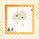 Earring Holder Hanging Organizer Wall Mounted Storage Rack