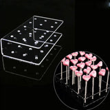 2pcs Acrylic Display Stand Cake Lollipop Holder