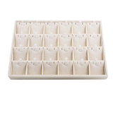 Velvet Stackable Jewelry Display Tray Case Holder Organizers