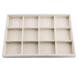 Velvet Stackable Jewelry Display Tray Case Holder Organizers