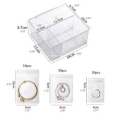 Clear PVC Self Sealing Jewelry Storage Bags