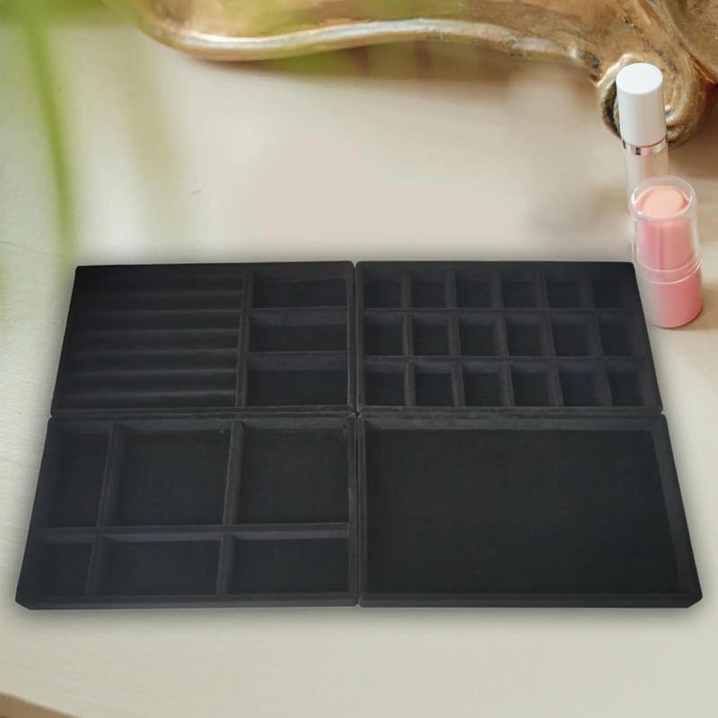 Jewelry Trays Organizer Large Capacity Multipurpose Drawer Inserts