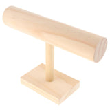 Wooden T-Bar Bangle Bracelet Holder Jewelry Display Rack