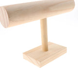 Wooden T-Bar Bangle Bracelet Holder Jewelry Display Rack