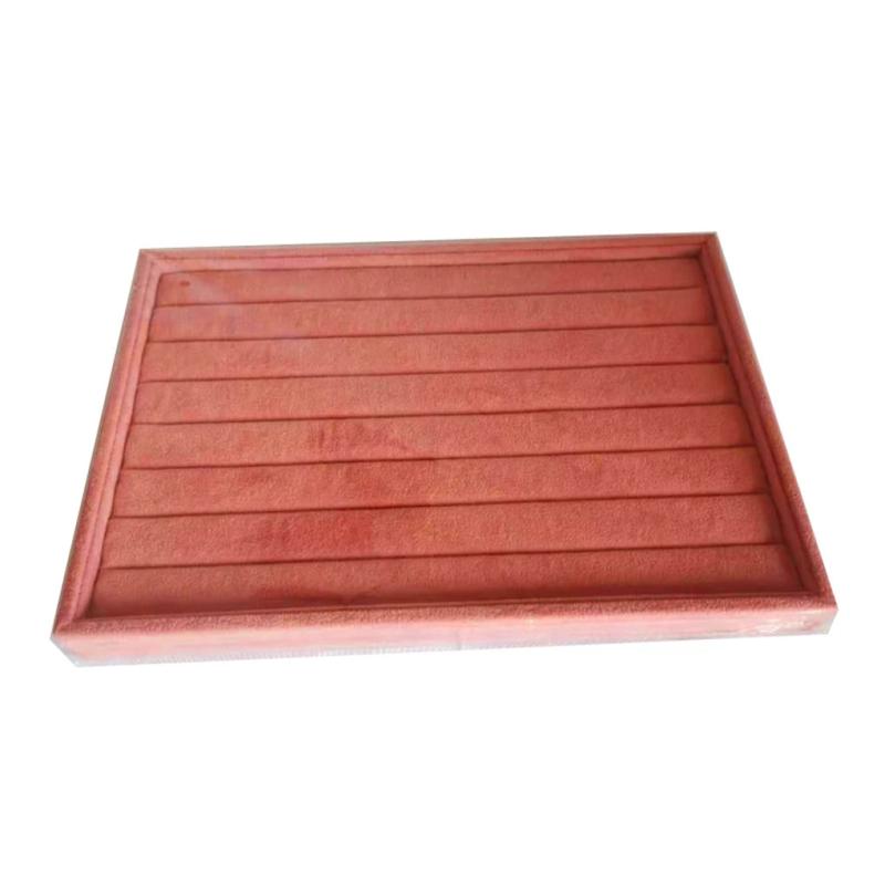Velvet Jewelry Stand Fashionable Holders Multipurpose Storage Box Showcase