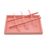 Velvet Jewelry Stand Fashionable Holders Multipurpose Storage Box Showcase