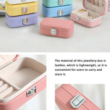 Double Layer Jewellery Case Large Capacity Earrings Holders