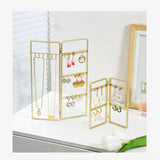 Foldable Jewelry Display Stand Organizer