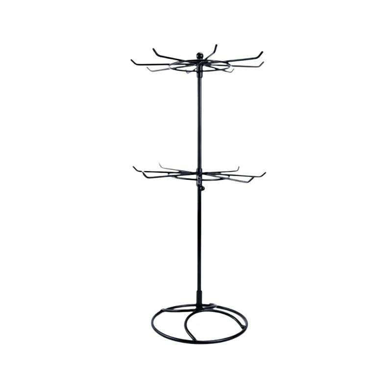 Dual Layer Jewelry Storage Hanger Organizer