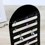 3Pcs Earring Storage Rack Necklace Holder Multi-holes Display Stand