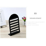 3Pcs Earring Storage Rack Necklace Holder Multi-holes Display Stand