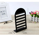 3Pcs Earring Storage Rack Necklace Holder Multi-holes Display Stand