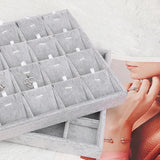 Portable Jewelry Storage Box Necklace Case Earrings Organizer