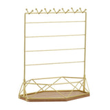 Modern Style Jewelry Rack Earrings Chain Stand with Tray