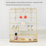 Modern Style Jewelry Rack Earrings Chain Stand with Tray