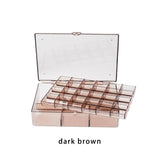 Jewelry Storage Box Dual Layer Earrings Bracelet Watch Organizer Display Case