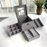 Velvet Storage Box Bangle Organizer Dust-proof