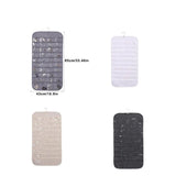 Jewelry Organizer Dustproof 80 Grid Hanging Storage Bag Grey
