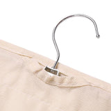 Jewelry Organizer Dustproof Hanging Storage Bag Grey