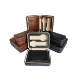 Lightweight Leather Watch Case Solid Smooth Dustproof Large Capacity