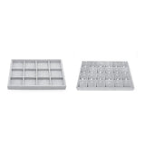 Jewelry Storage Box Display Necklace Case Bracelet Organizer Solid Container