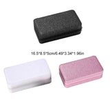 Jewelry Case Mirror Box Storage Organizer Travel Rings Earrings