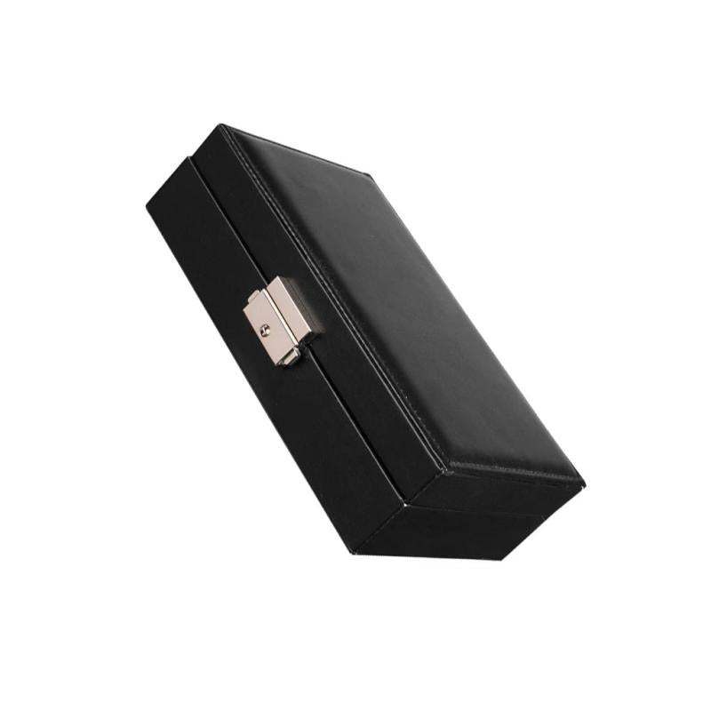 Jewelry Box with Lock Organizer Necklace Earring Ring Charm Container