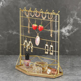 Metal Jewelry Rack Earrings Stand Organizer