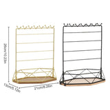 Metal Jewelry Rack Earrings Stand Organizer