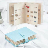 Earring Storage Book Jewelry Organizer Dust-Proof Display