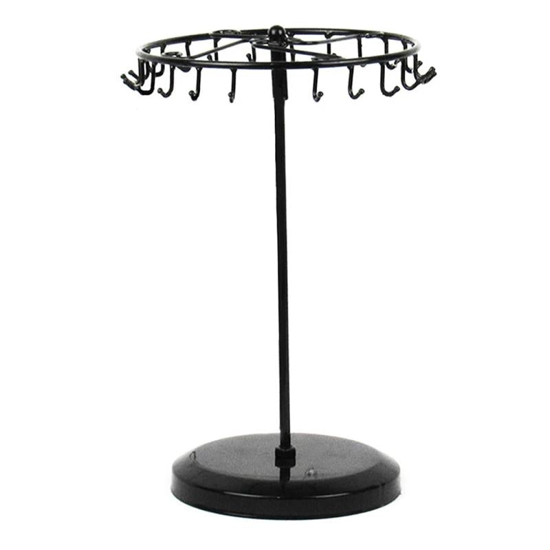 Jewelry Display Holder with 23 Hooks Organizer Rack Stand
