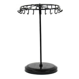 Jewelry Display Holder with 23 Hooks Organizer Rack Stand