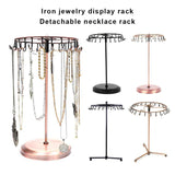 Jewelry Display Holder with 23 Hooks Organizer Rack Stand