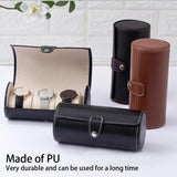 Watch Roll Case PU Leather Bracelet Storage Box