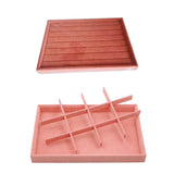 Velvet Jewelry Stand Decorative Storage Box Showcase Jewelries Organizer