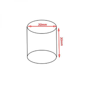 Acrylic Geometric Photo Prop Cube Cuboid Cylindrical Glass Background