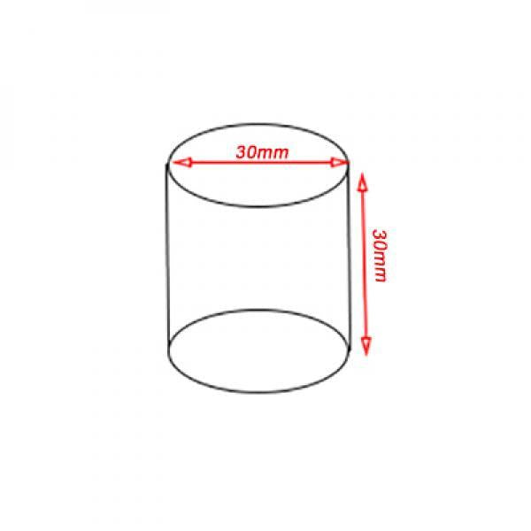 Acrylic Geometric Photo Prop Cube Cuboid Cylindrical Glass Background