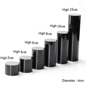 Acrylic Geometric Photo Prop Cube Cuboid Cylindrical Glass Background