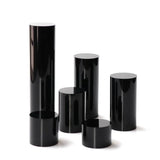 Acrylic Geometric Photo Prop Cube Cuboid Cylindrical Glass Background